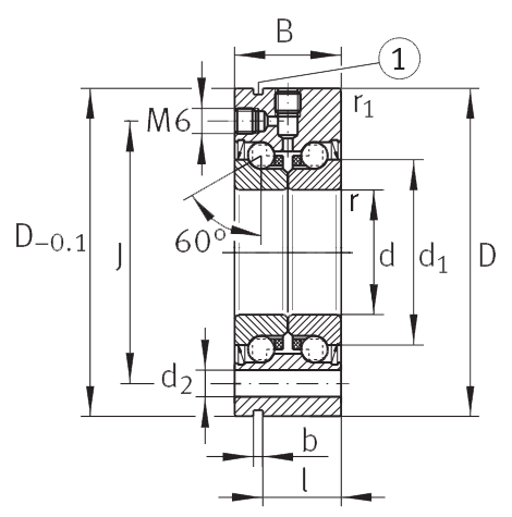 ZKLF/ZKLN Axial-Schrägkugellager